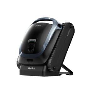 Kabelloser 3-in-1 Poolroboter Beatbot Aquasense 2 für die vollautomatische Reinigung von Boden, Wänden und Wasserlinie.